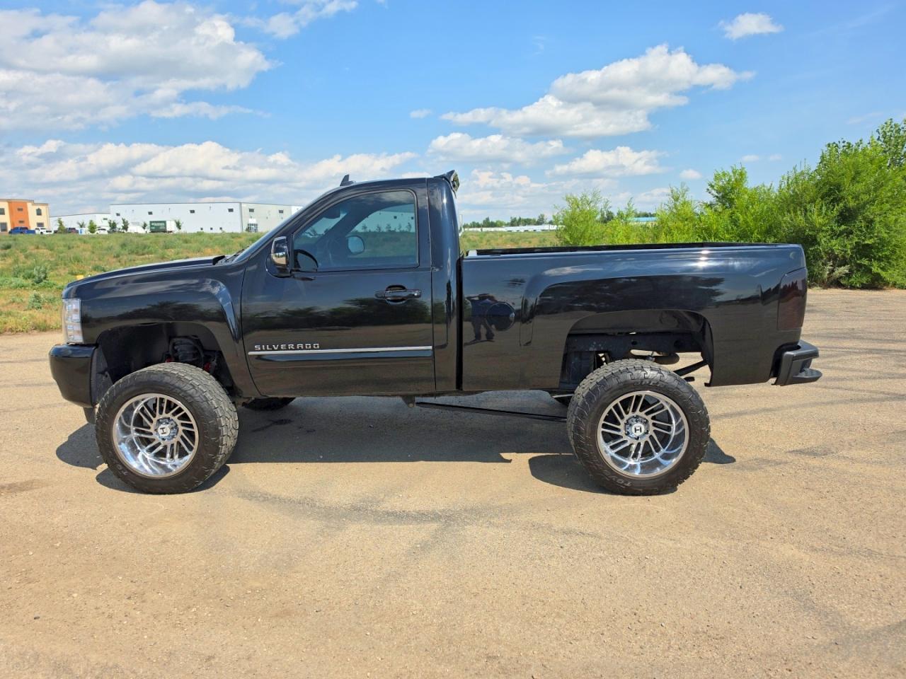 2007 Chevrolet Silverado K1500 Black vin: 1GCEK14007Z568223