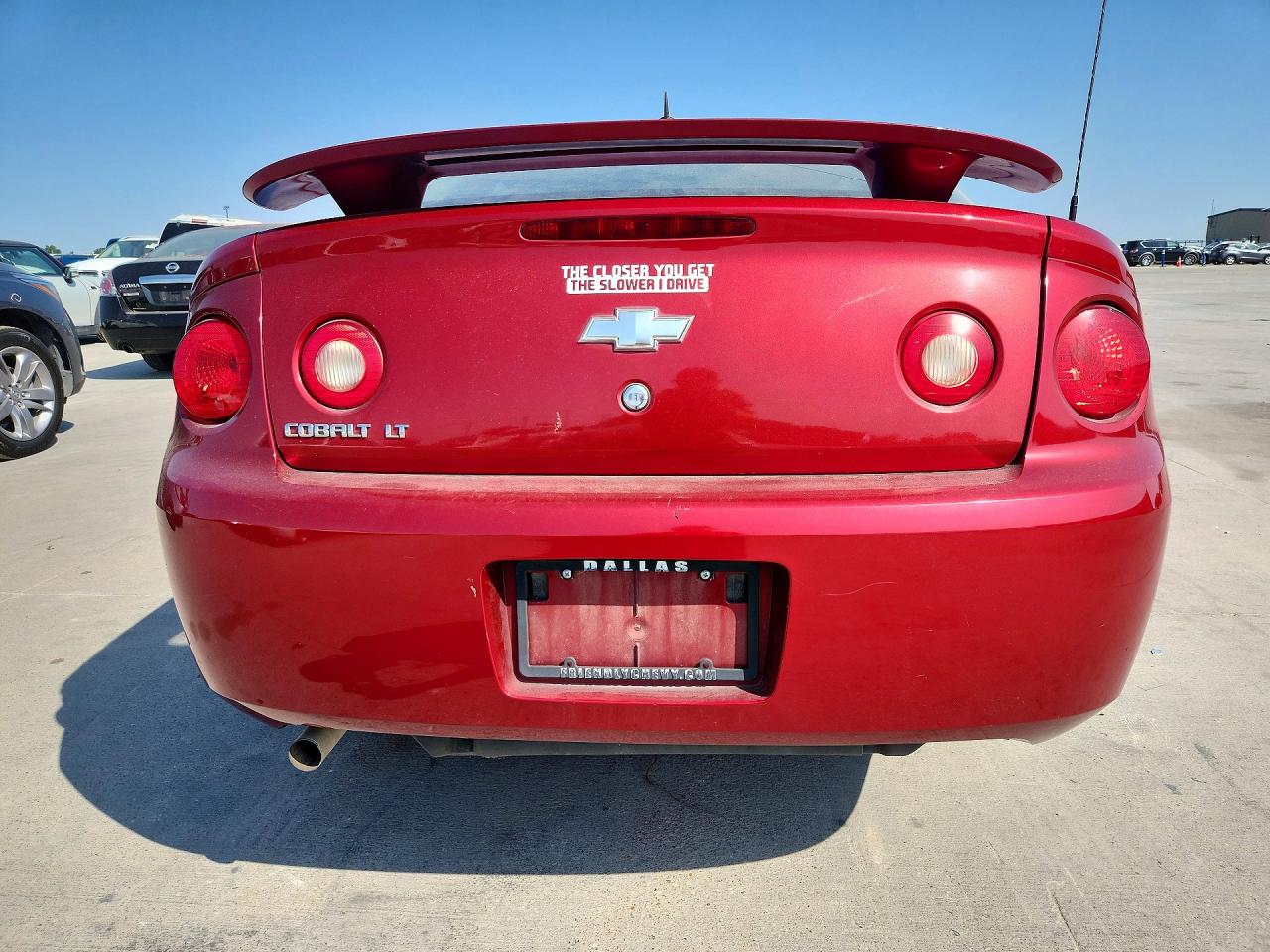 2010 Chevrolet Cobalt 1lt Red vin: 1G1AD1F50A7129357