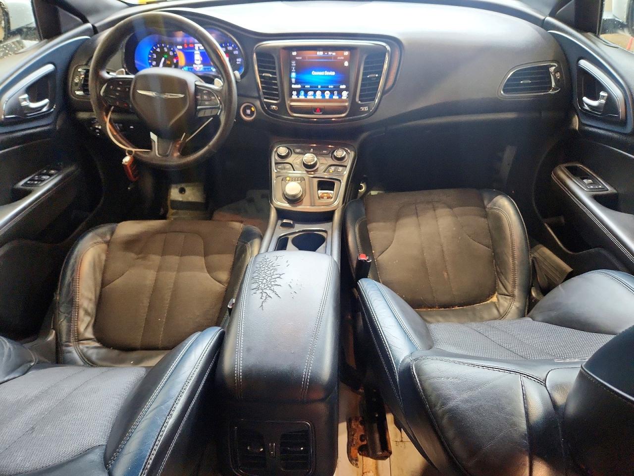 2015 Chrysler 200 S Белый vin: 1C3CCCBG7FN614690