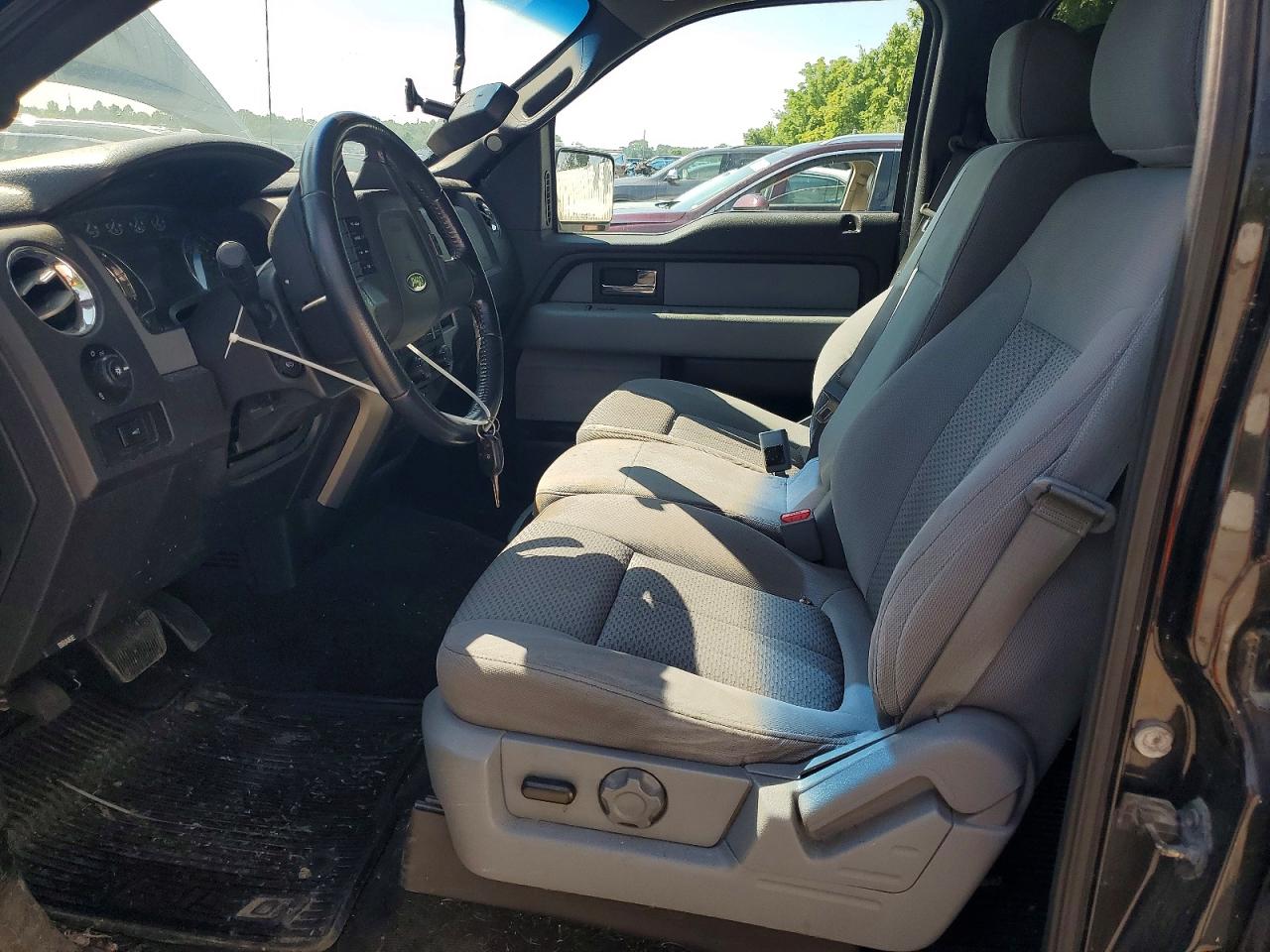 2012 Ford F150 Supercrew Black vin: 1FTFW1EF7CFB19483