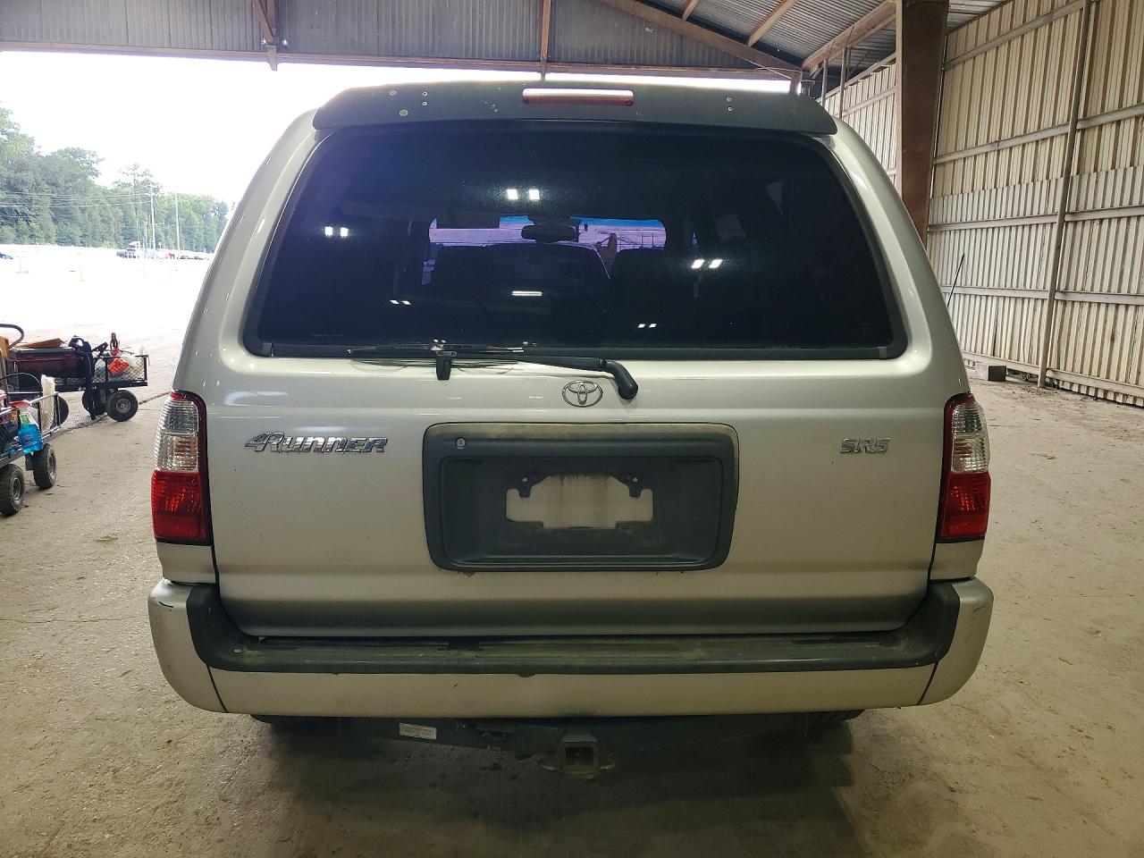 2001 Toyota 4runner Sr5 Silver vin: JT3GN86R610190364
