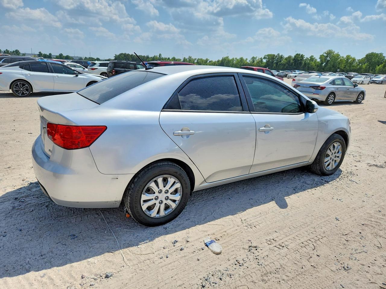 2011 Kia Forte Ex Silver vin: KNAFU4A20B5449431