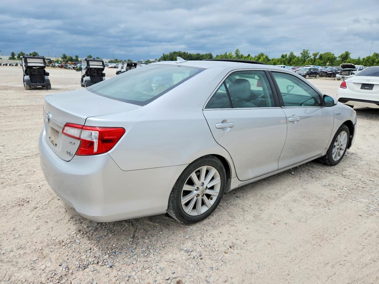 2012 Toyota Camry Hybrid Xle Серебряный vin: 4T1BD1FK0CU033052