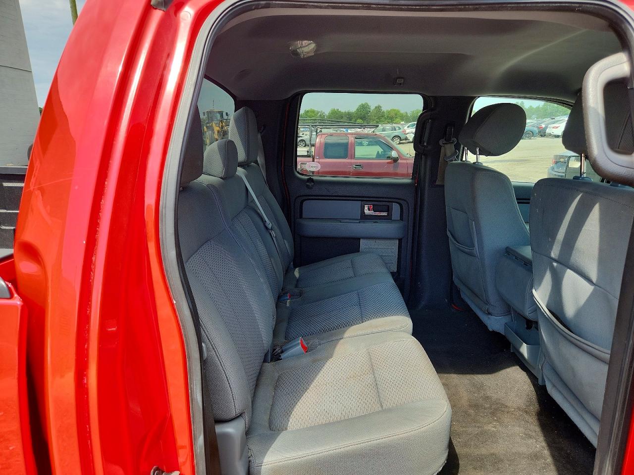 2014 Ford F150 Supercrew Красный vin: 1FTFW1EFXEFA85106