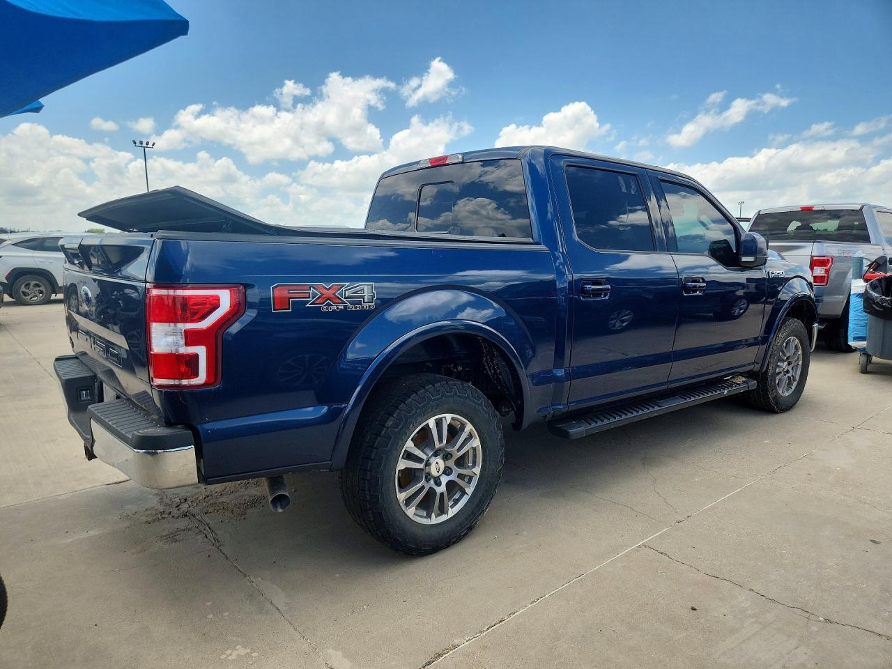 2019 Ford F150 Supercrew Blue vin: 1FTEW1E59KKD03493