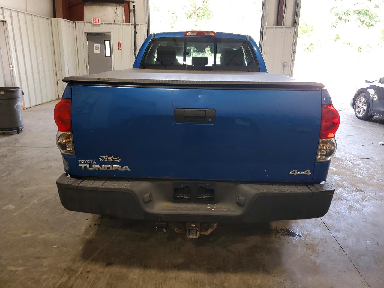 2007 Toyota Tundra Double Cab Sr5 Blue vin: 5TFBV54157X010941
