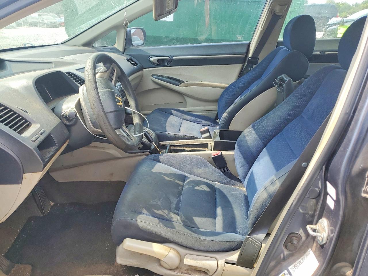2006 Honda Civic Hybrid Blue vin: JHMFA36236S028386