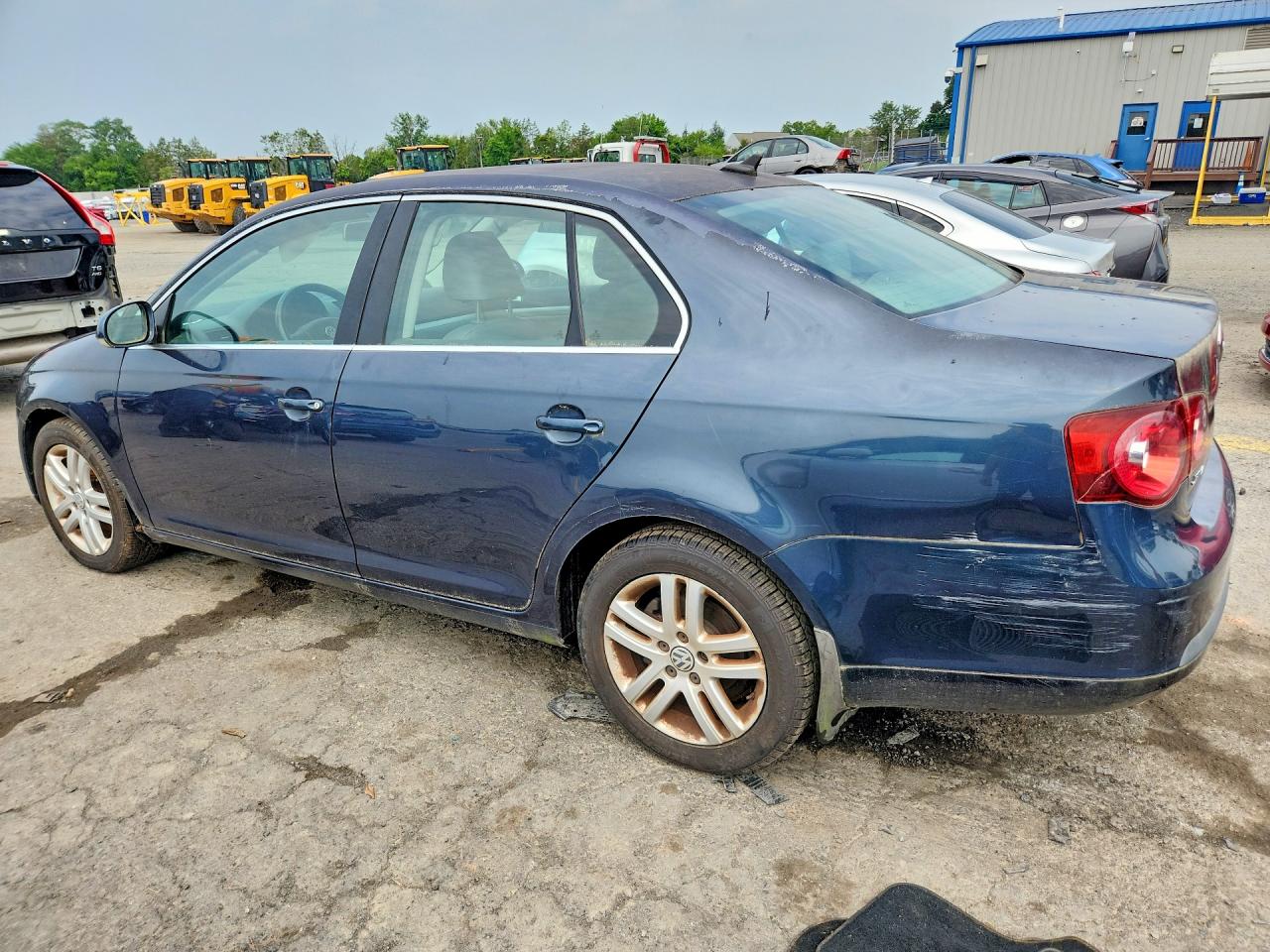 2009 Volkswagen Jetta Tdi Blue vin: 3VWRL71K29M046900