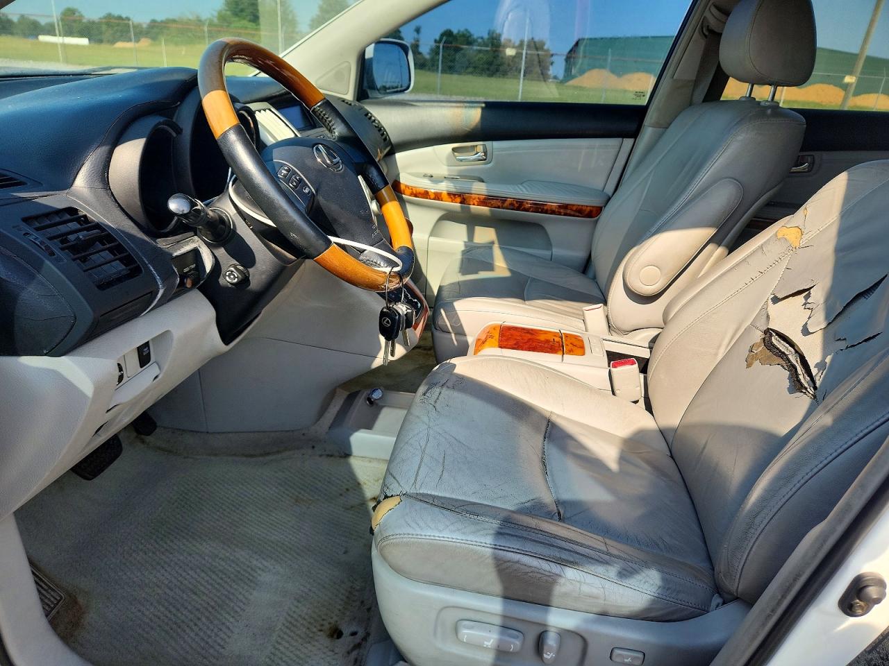 2006 Lexus Rx 330 White vin: 2T2HA31U26C096100