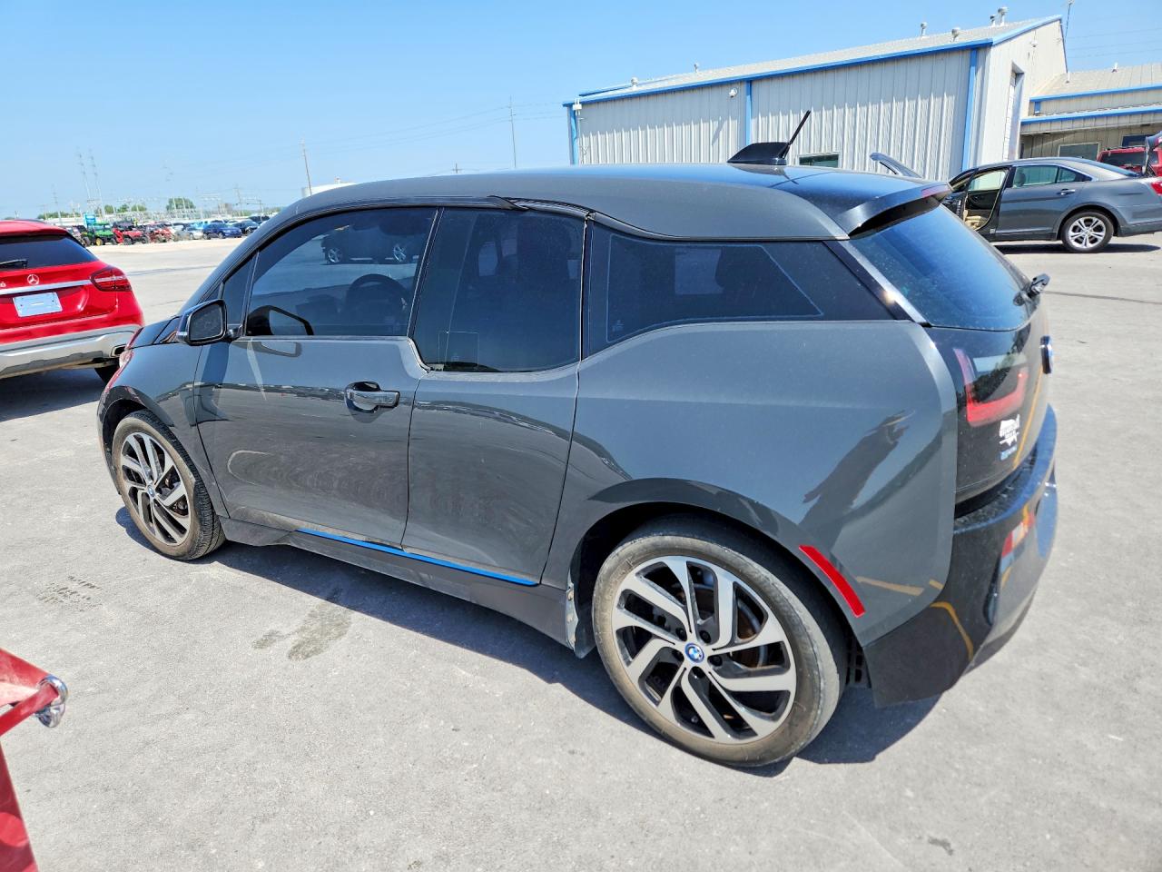 2015 Bmw I3 Rex Gray vin: WBY1Z4C50FV278562