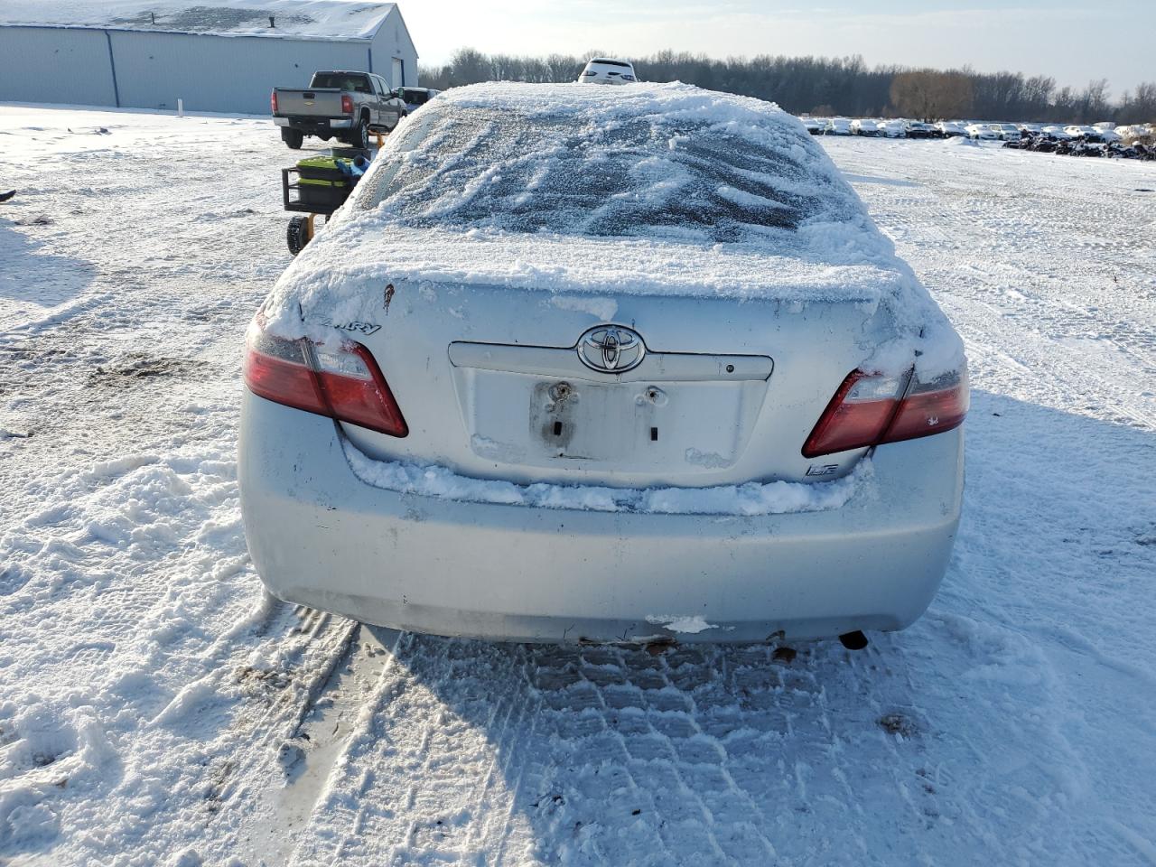 2007 Toyota Camry Серебряный vin: 4T1BE46K27U569568