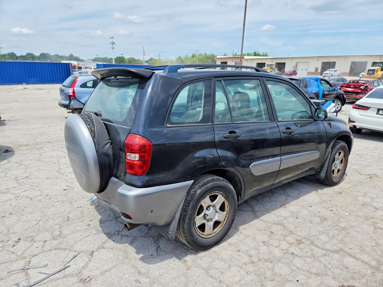 2005 Toyota Rav4 Base Black vin: JTEGD20V350049254
