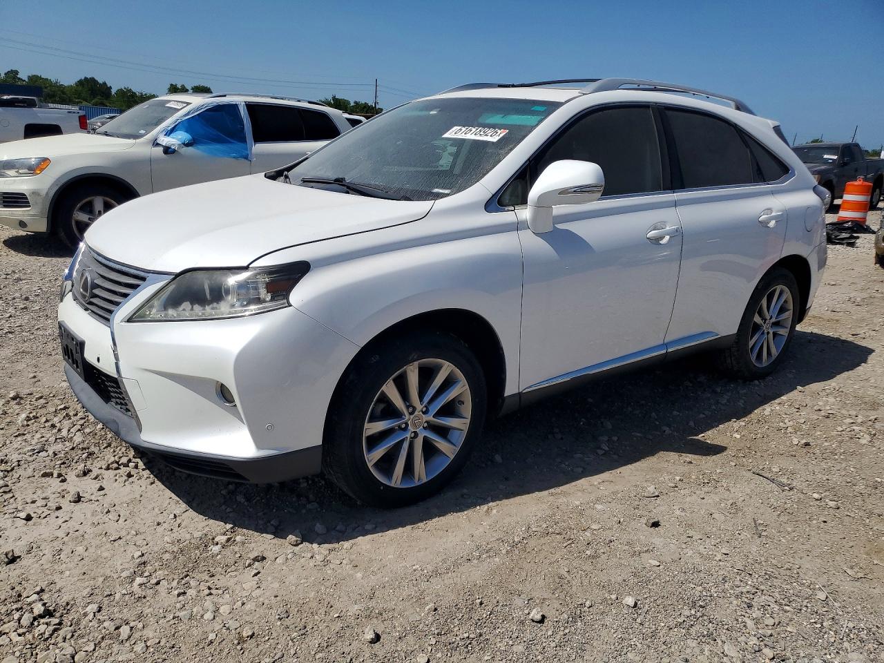 2014 Lexus Rx 350 White vin: 2T2ZK1BA9EC138657
