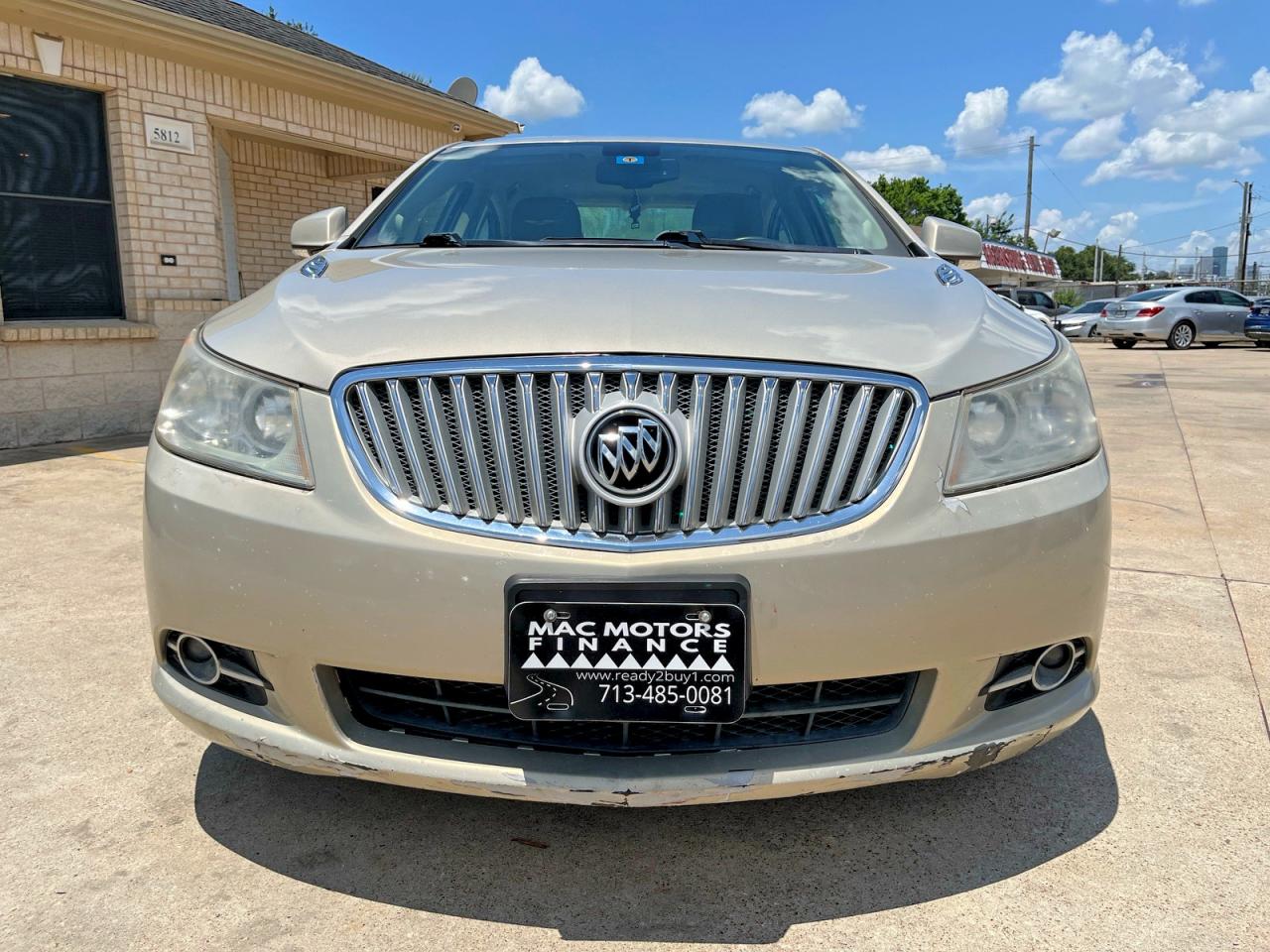 2012 Buick Lacrosse Cream vin: 1G4GC5ERXCF267895