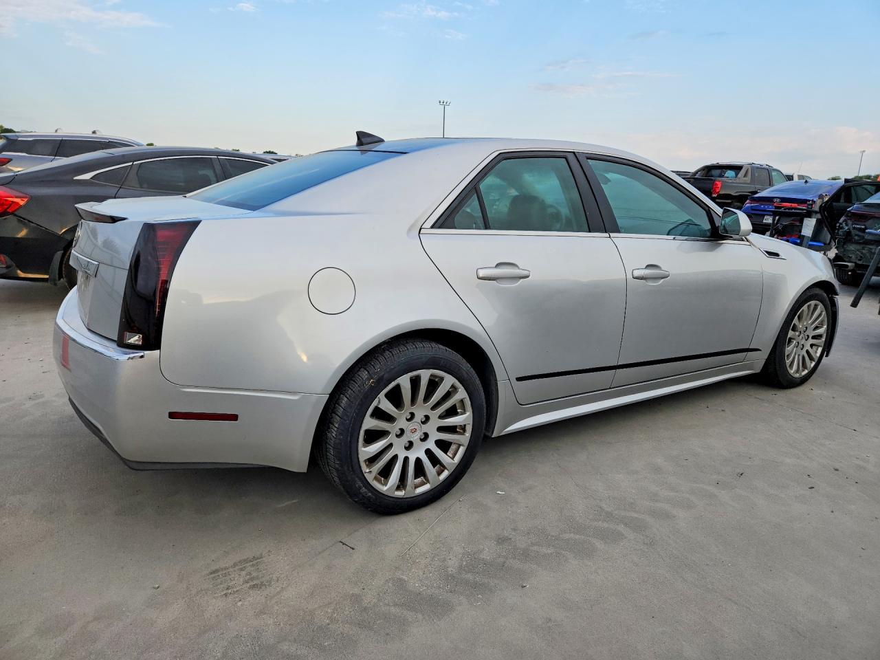 2012 Cadillac Cts Luxury Collection Silver vin: 1G6DG5E50C0105563