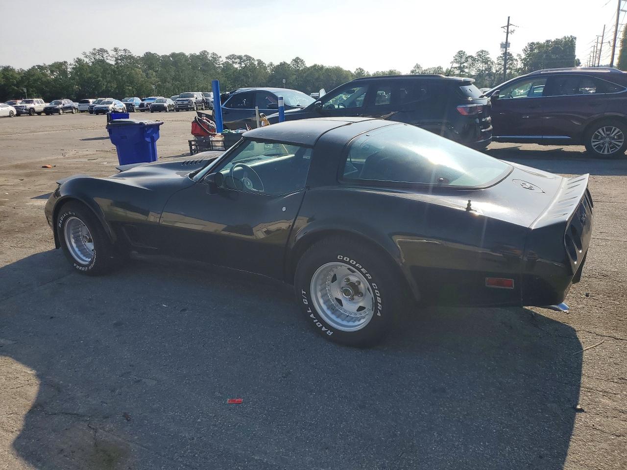 1982 Chevrolet Corvette Black vin: 1G1AY0783C5110520