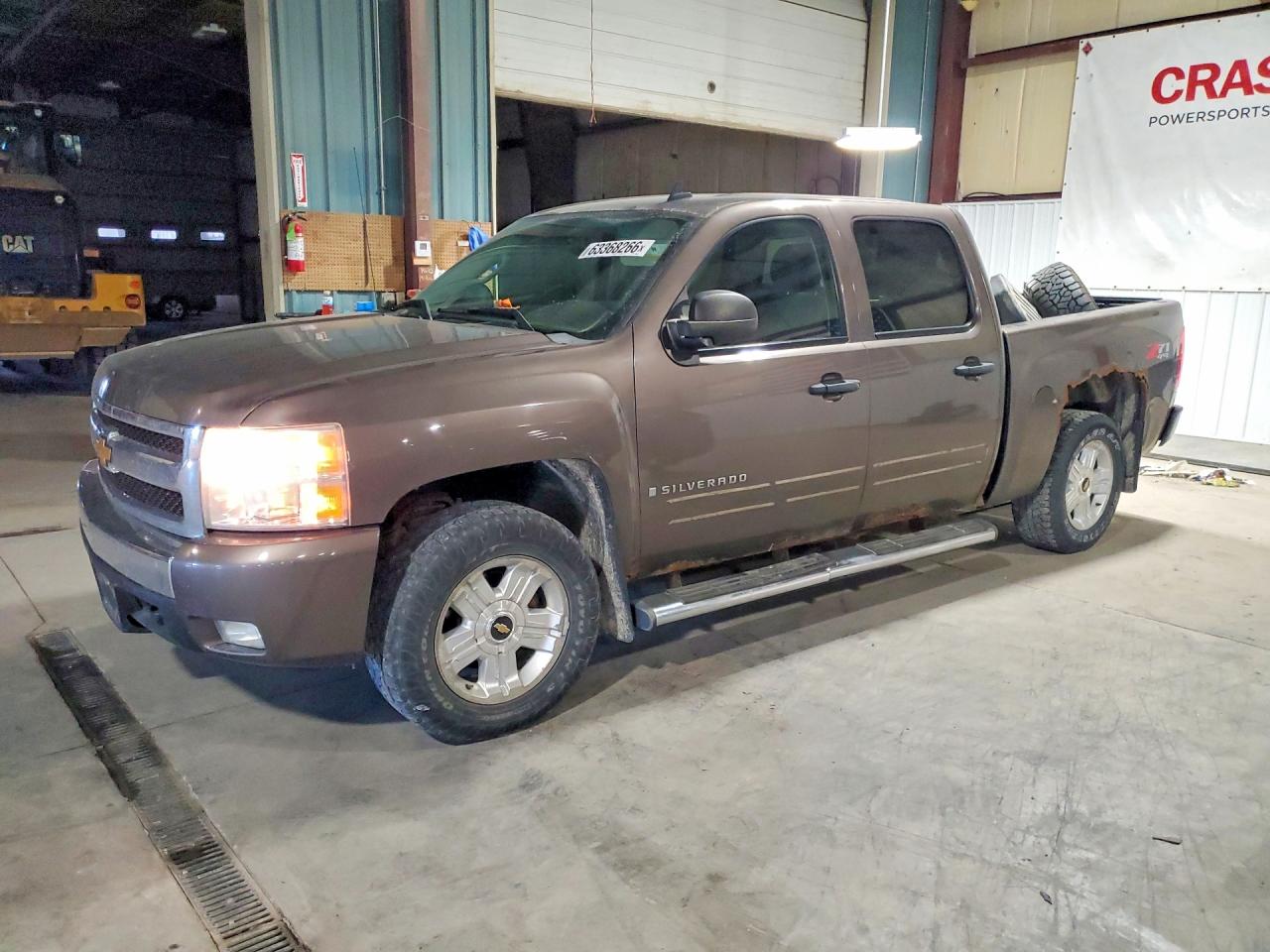 2008 Chevrolet Silverado K1500 Brown vin: 2GCEK133381255530