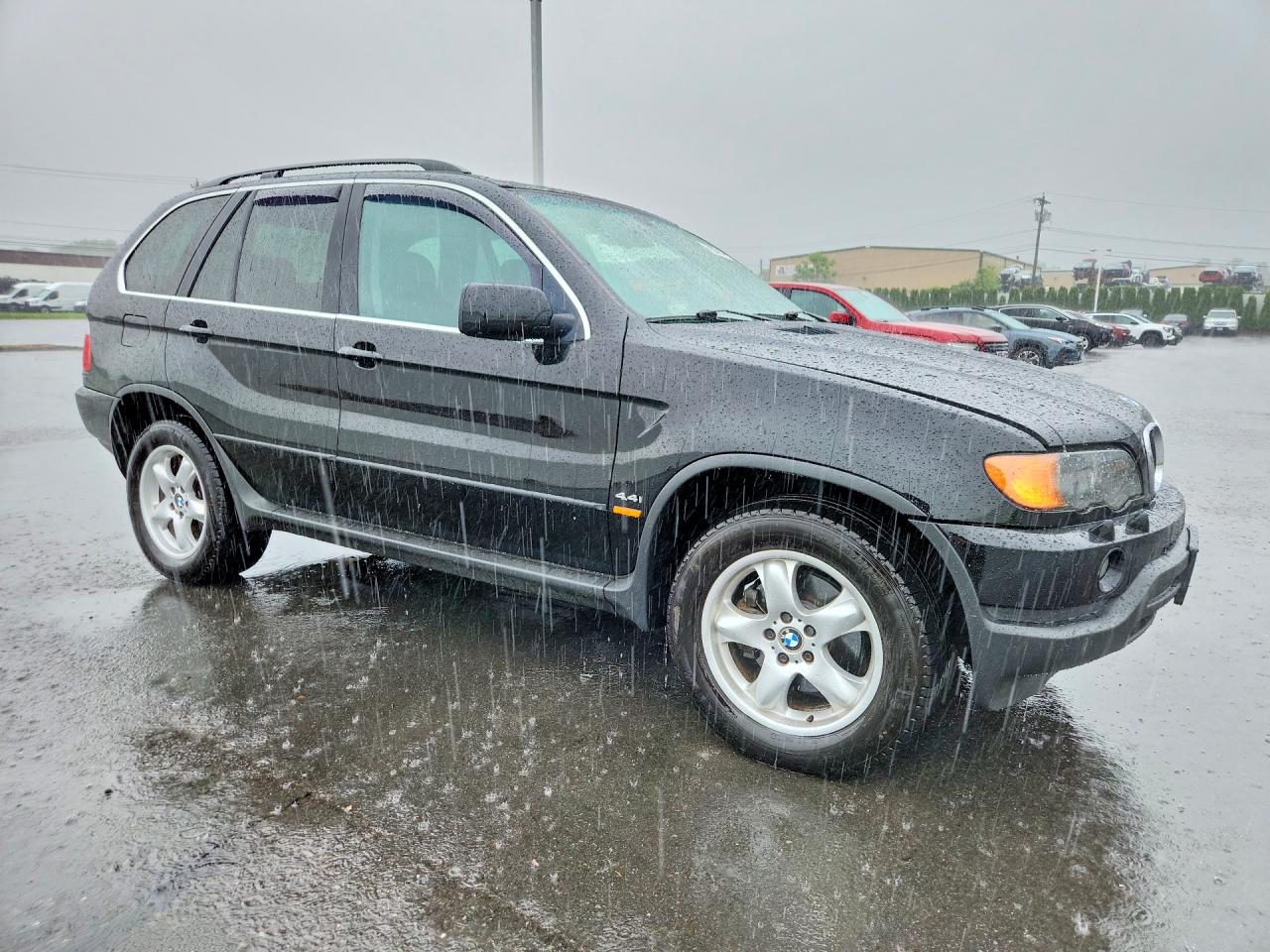 2003 Bmw X5 4.4i Black vin: 5UXFB33583LH47444