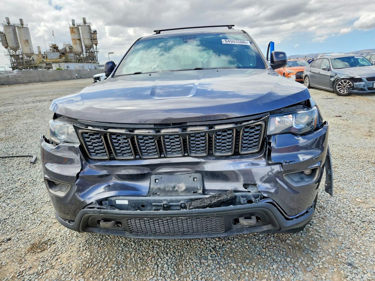 2016 Jeep Grand Cherokee Laredo Gray vin: 1C4RJEAG7GC445776