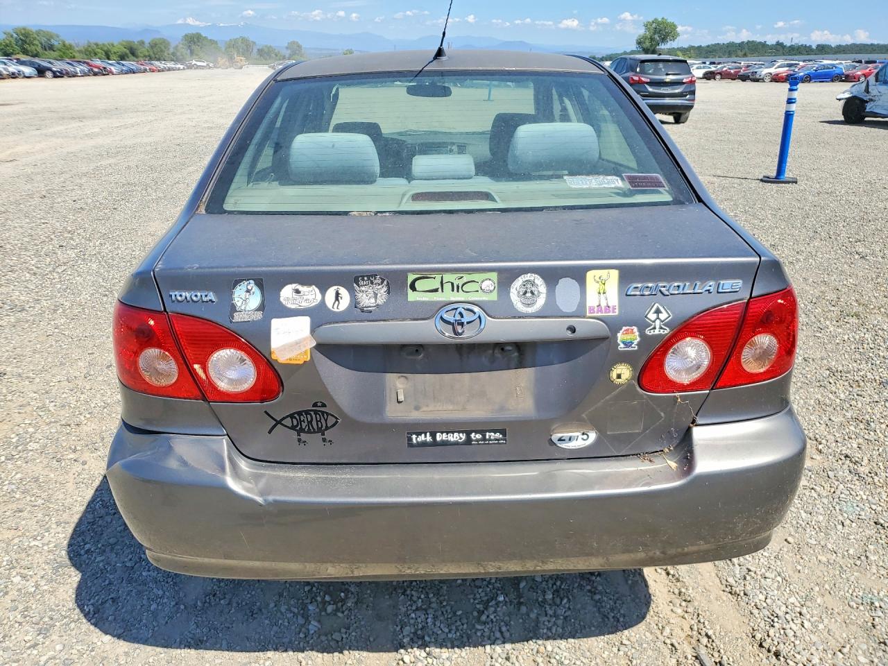 2005 Toyota Corolla Le Gray vin: 1NXBR30E65Z373020