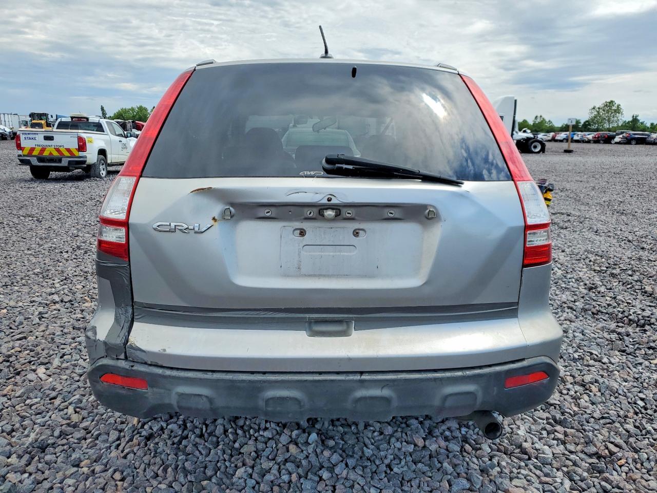 2007 Honda Cr-v Exl Silver vin: JHLRE48787C001054