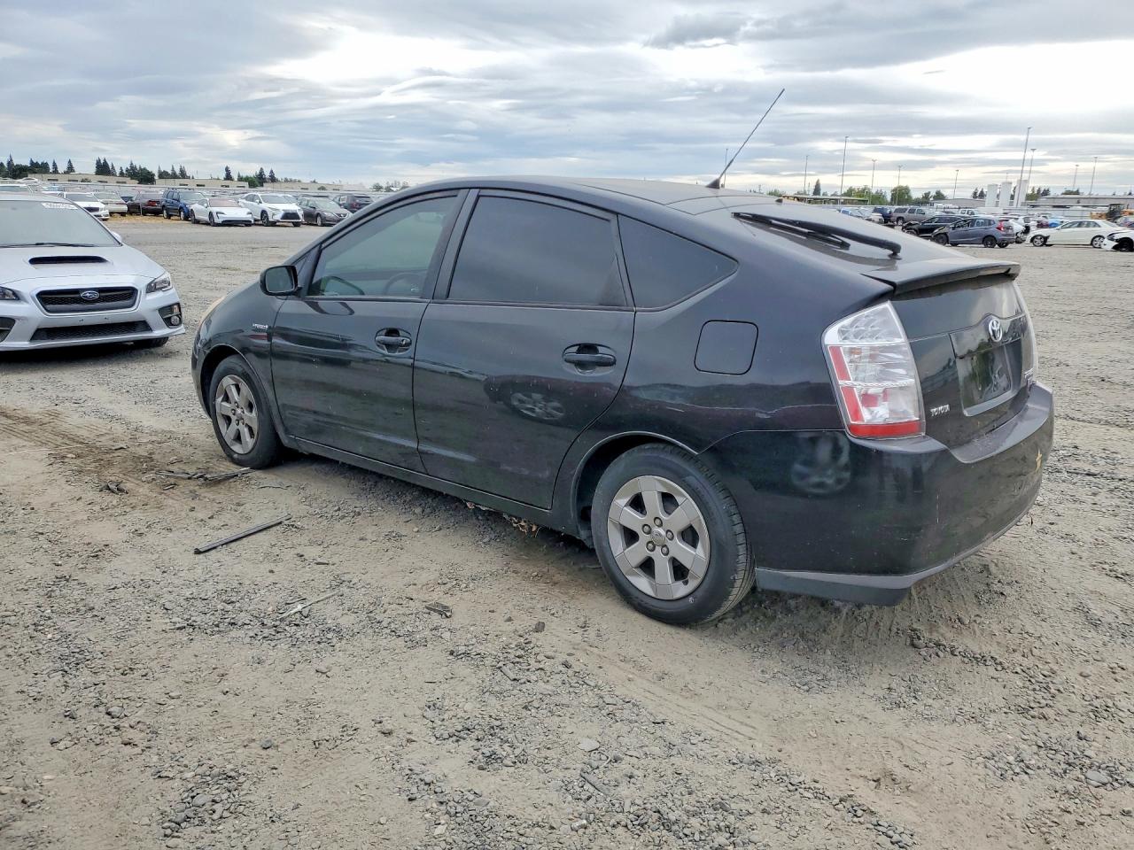 2006 Toyota Prius Base Black vin: JTDKB20U467504794