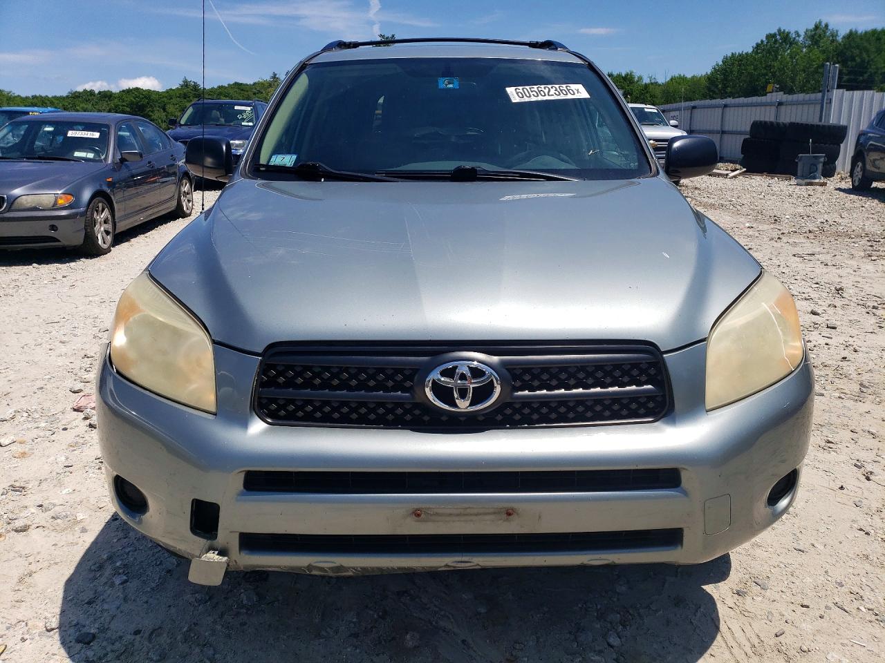 2007 Toyota Rav4 Base Silver vin: JTMBD33V975076819