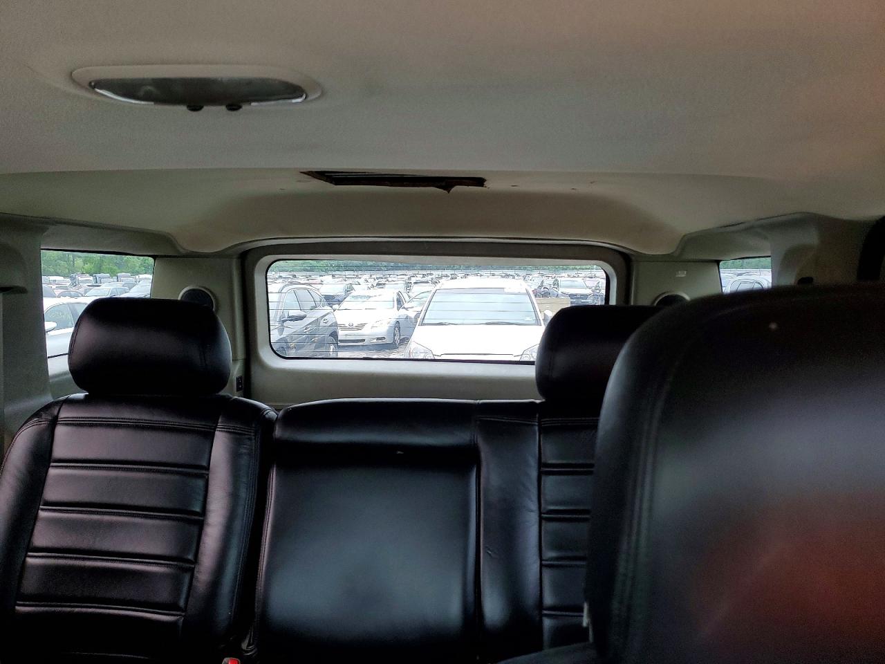 2003 Hummer H2 Black vin: 5GRGN23U83H118537