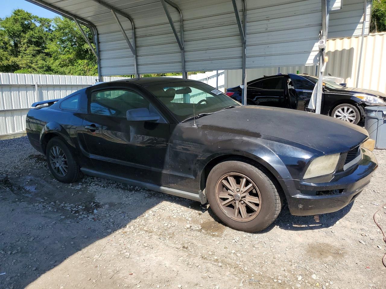 2005 Ford Mustang Черный vin: 1ZVFT80N055193401