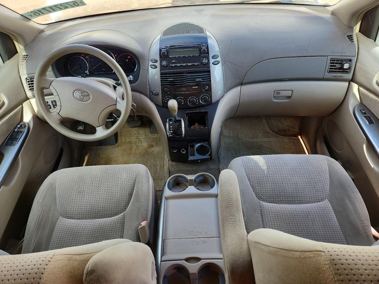 2006 Toyota Sienna Le 7 Passenger Белый vin: 5TDZA23C56S456488