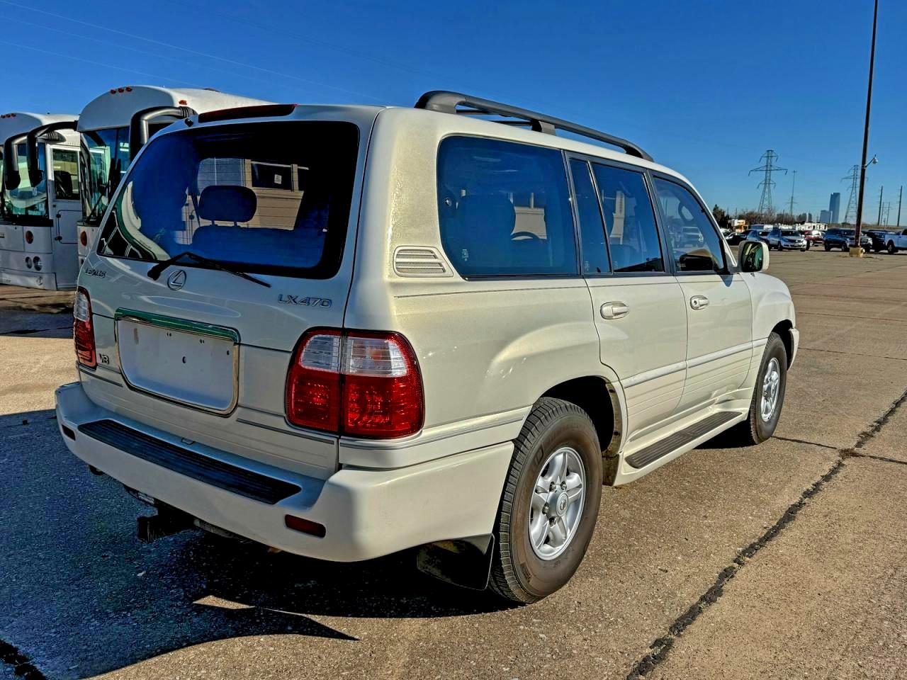 1998 Lexus Lx 470 Белый vin: JT6HT00W9W0023792