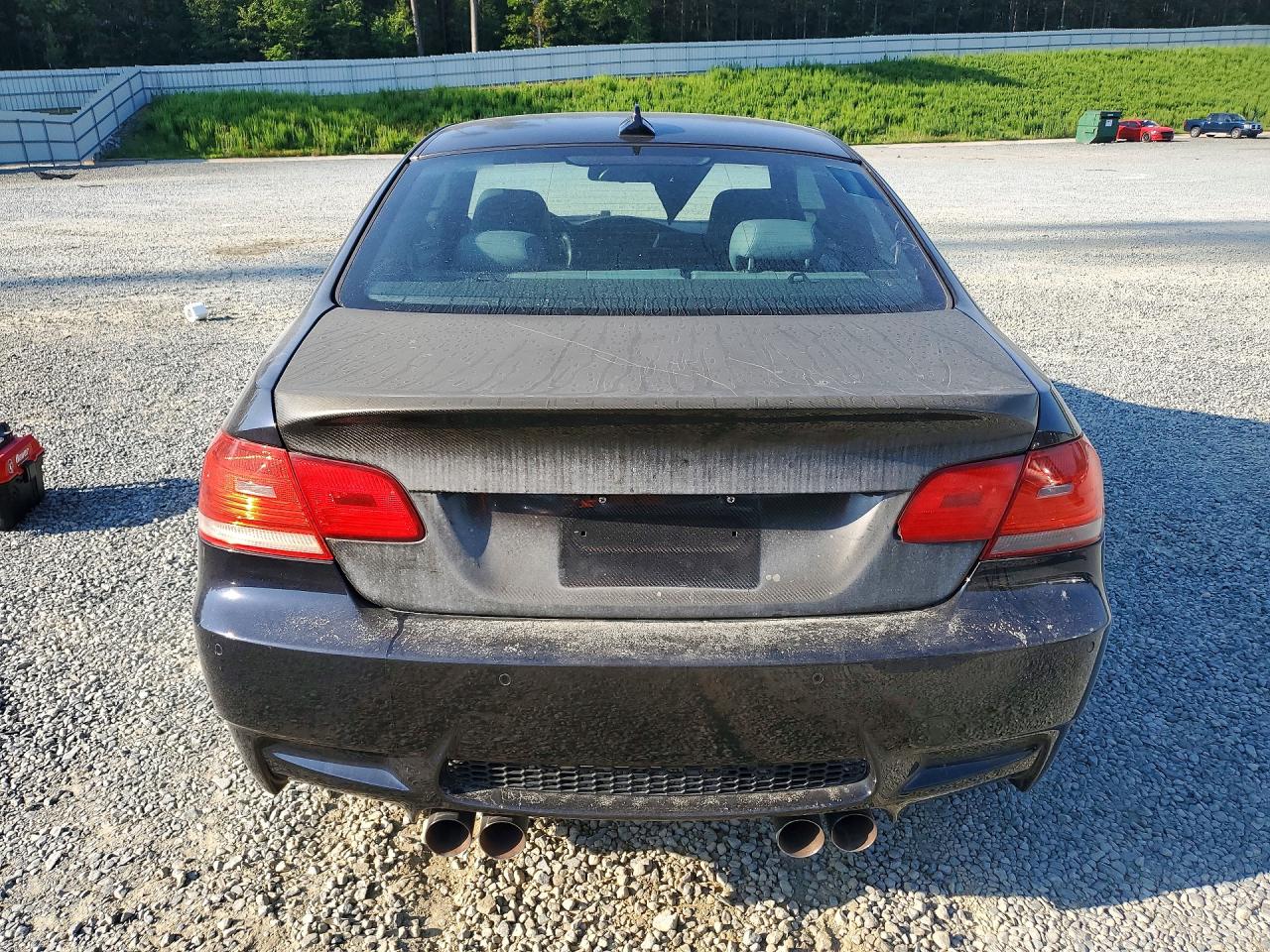 2008 Bmw M3 Black vin: WBSWD93578PY40671