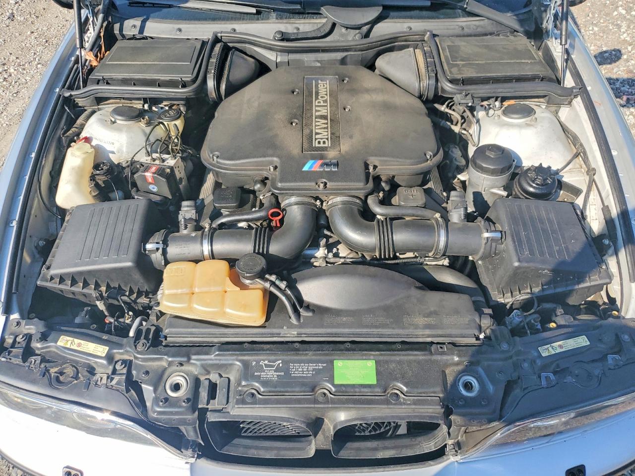 2000 Bmw M5 Silver vin: WBSDE9348YBZ96310