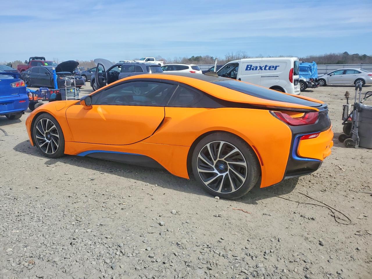 2015 Bmw Motorrad I8 Orange vin: WBY2Z2C5XFV392206