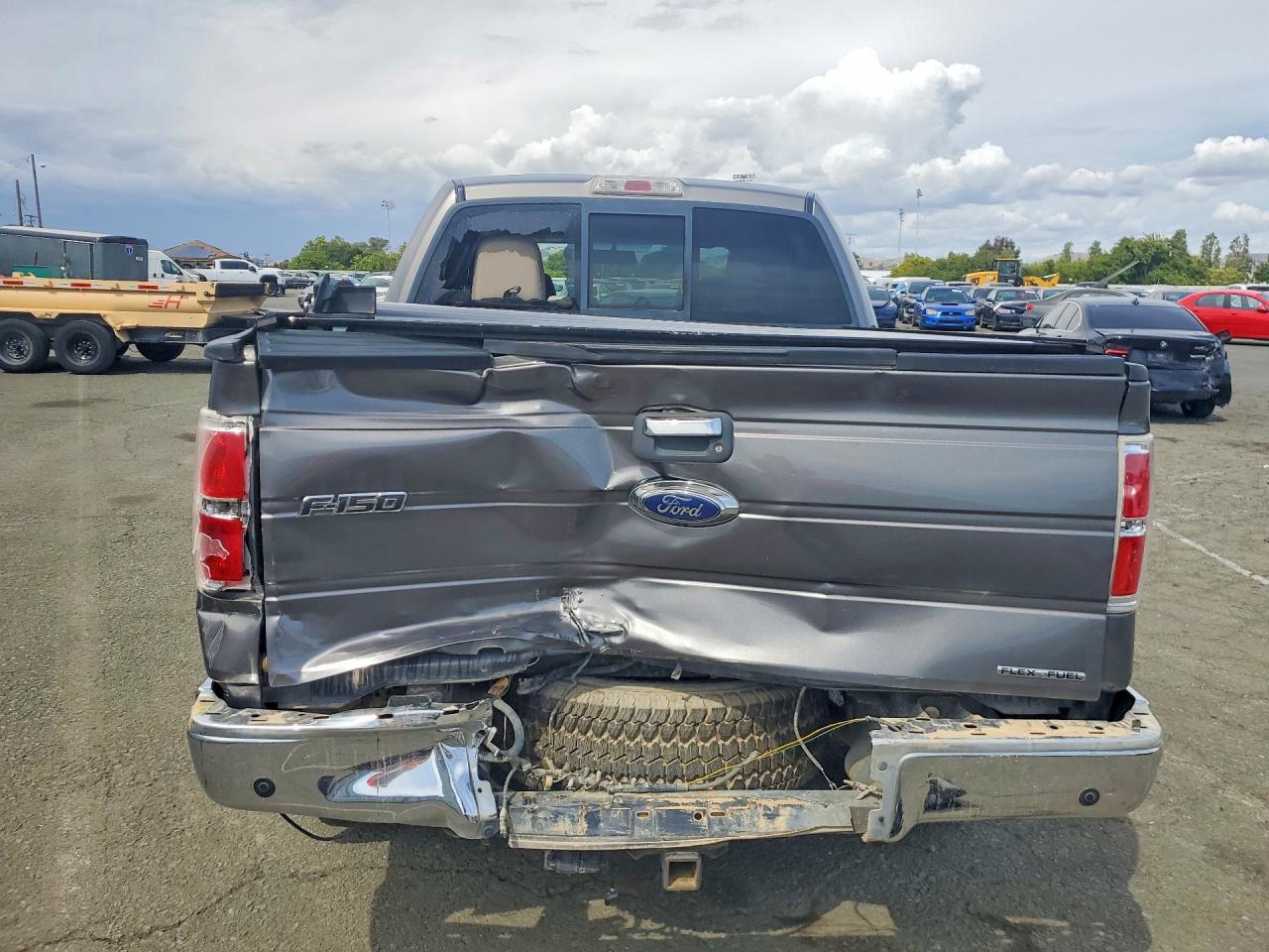 2010 Ford F150 Supercrew Gray vin: 1FTFW1EV0AFA99355
