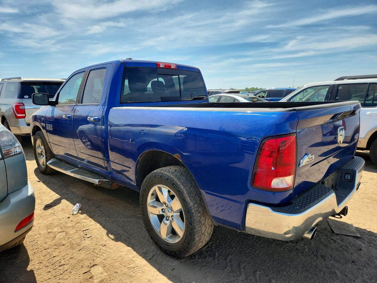2014 Ram 1500 Slt Blue vin: 1C6RR7GT1ES378286