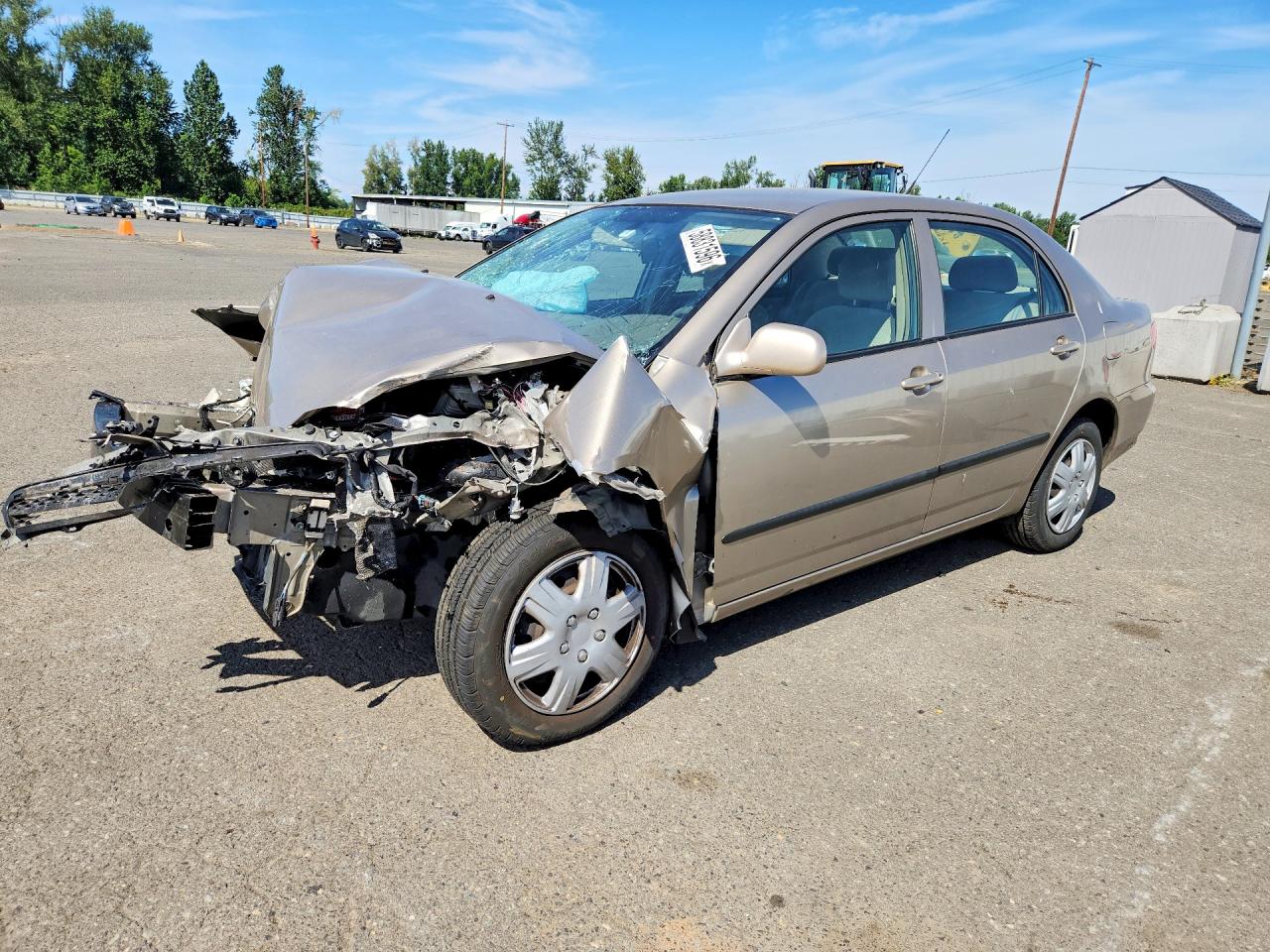 2007 Toyota Corolla Ce Gold vin: 1NXBR32E27Z867973
