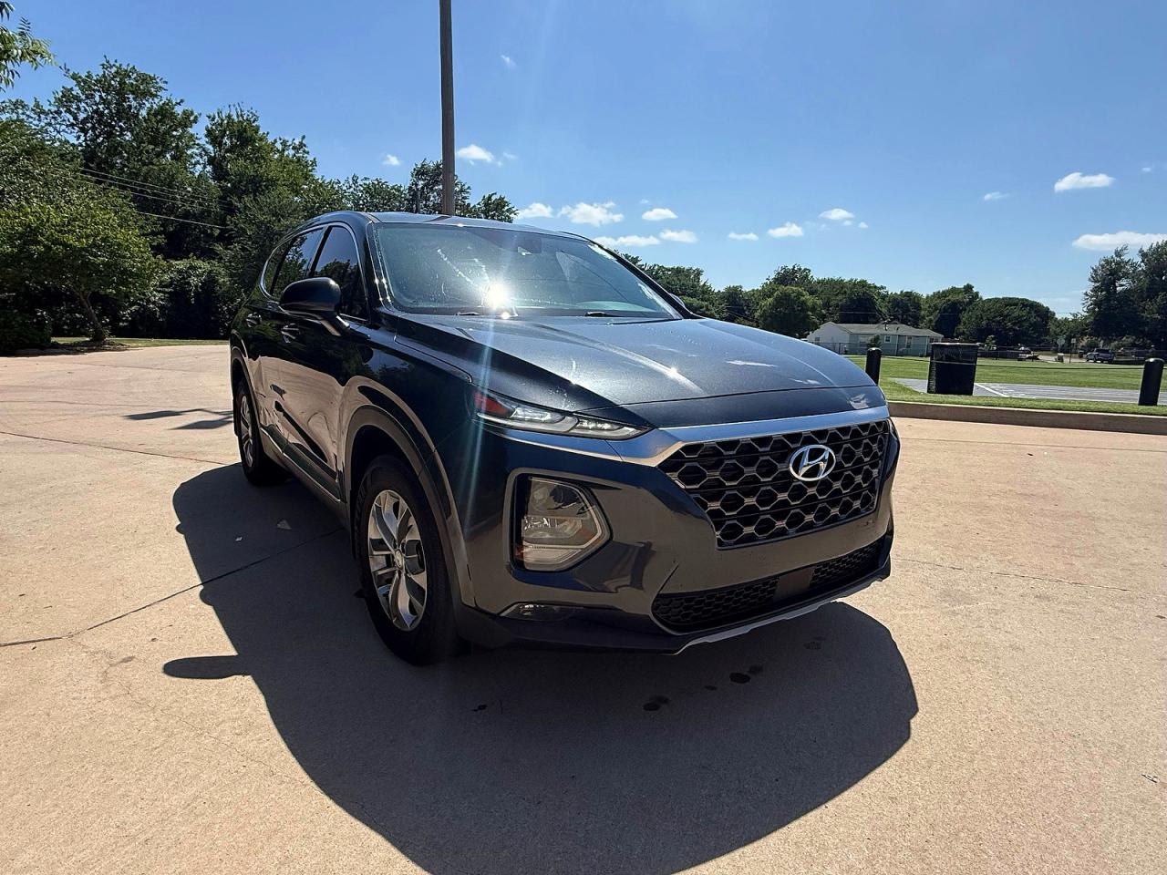 2020 Hyundai Santa Fe Sel Gray vin: 5NMS33AD4LH197293