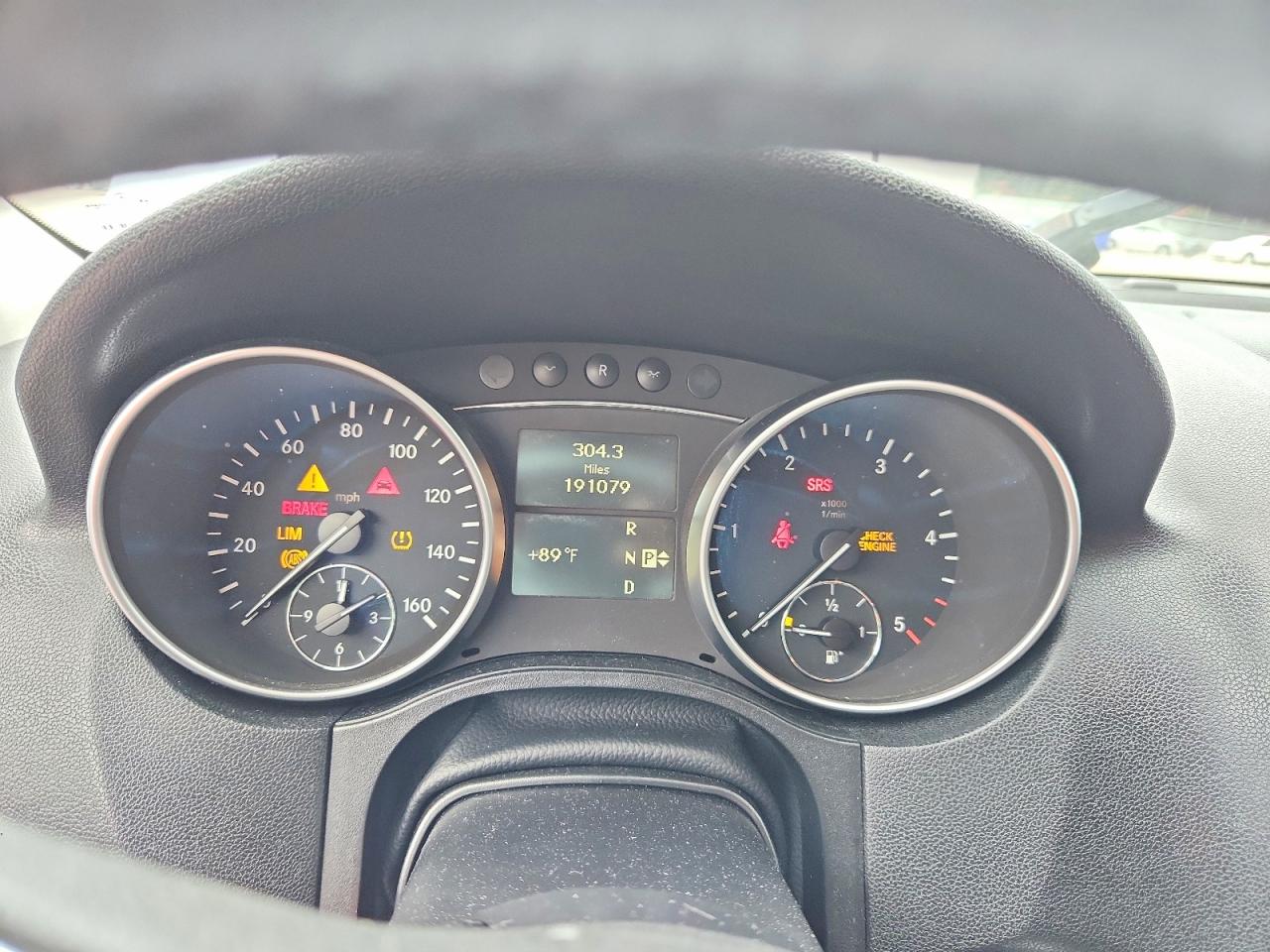 2009 Mercedes-benz Ml Blue vin: 4JGBB25E99A471585