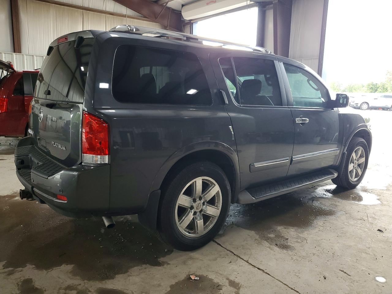 2012 Nissan Armada Sv Charcoal vin: 5N1AA0NC9CN608459