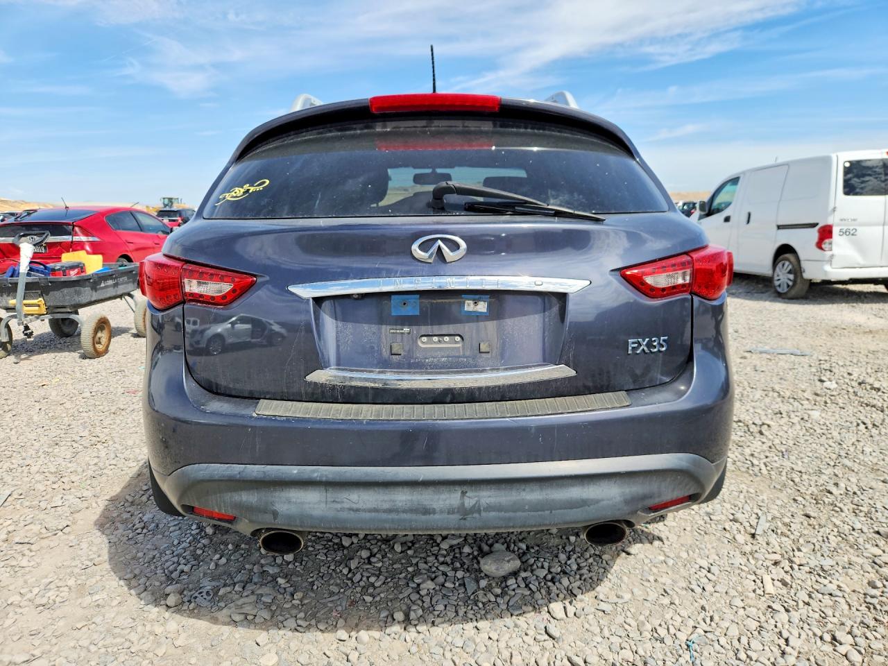 2010 Infiniti Fx35 Base Gray vin: JN8AS1MW4AM853647