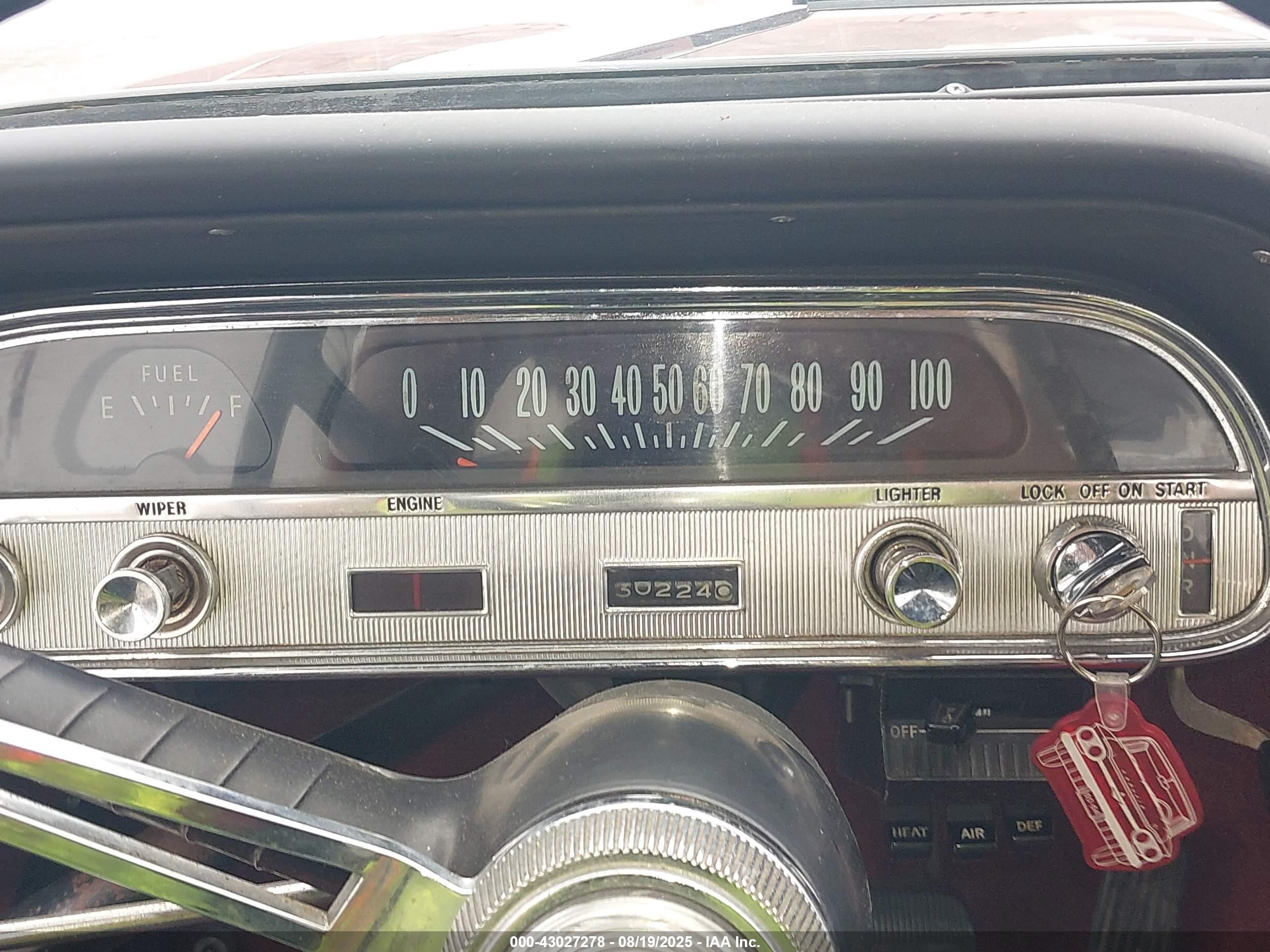 1964 Chevrolet Corvair   Красный vin: 40927W252823     