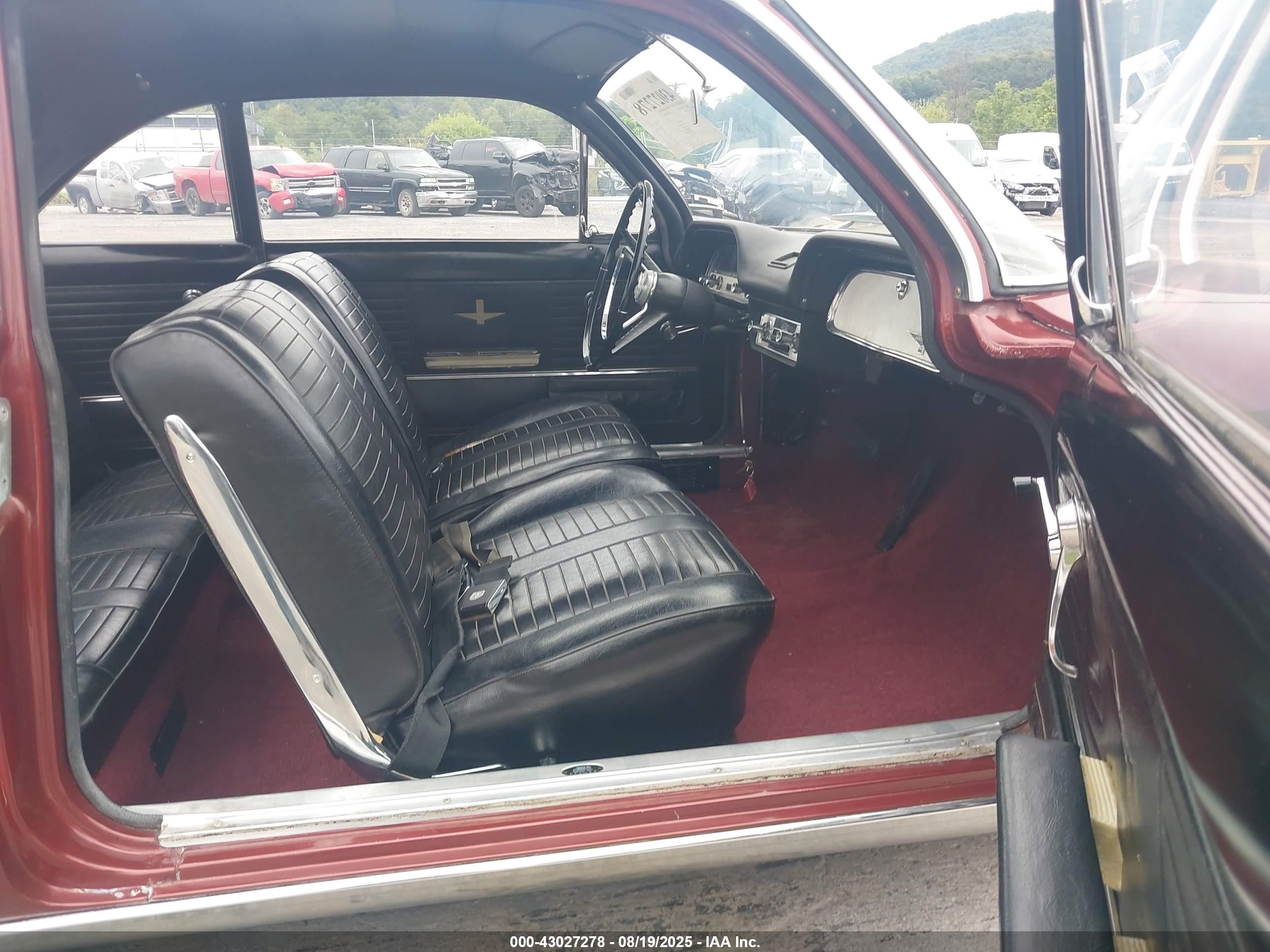 1964 Chevrolet Corvair   Красный vin: 40927W252823     