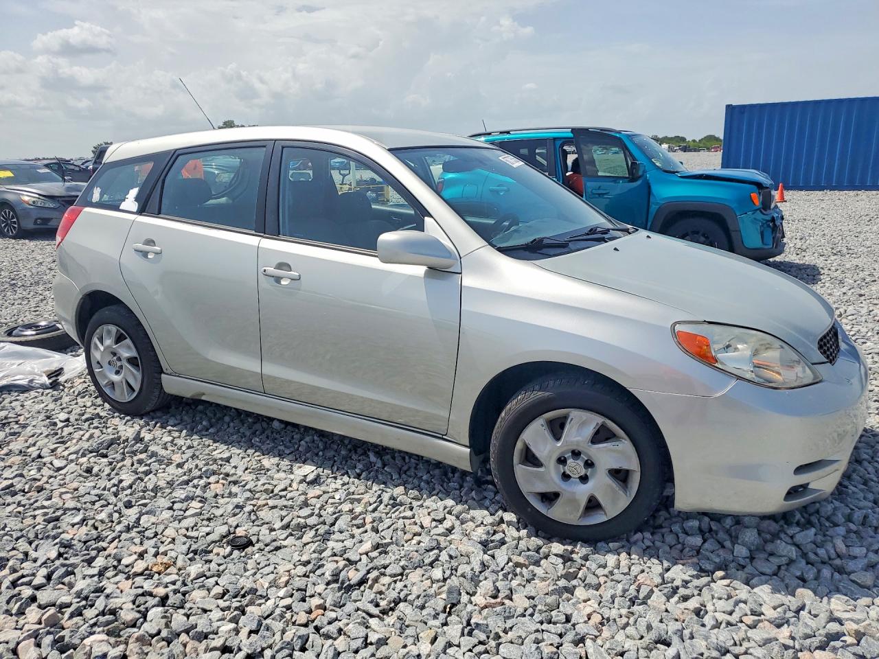 2003 Toyota Corolla Matrix Xr Gray vin: 2T1KR32E13C014525