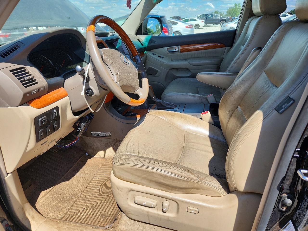 2006 Lexus Gx 470 Black vin: JTJBT20X260109106
