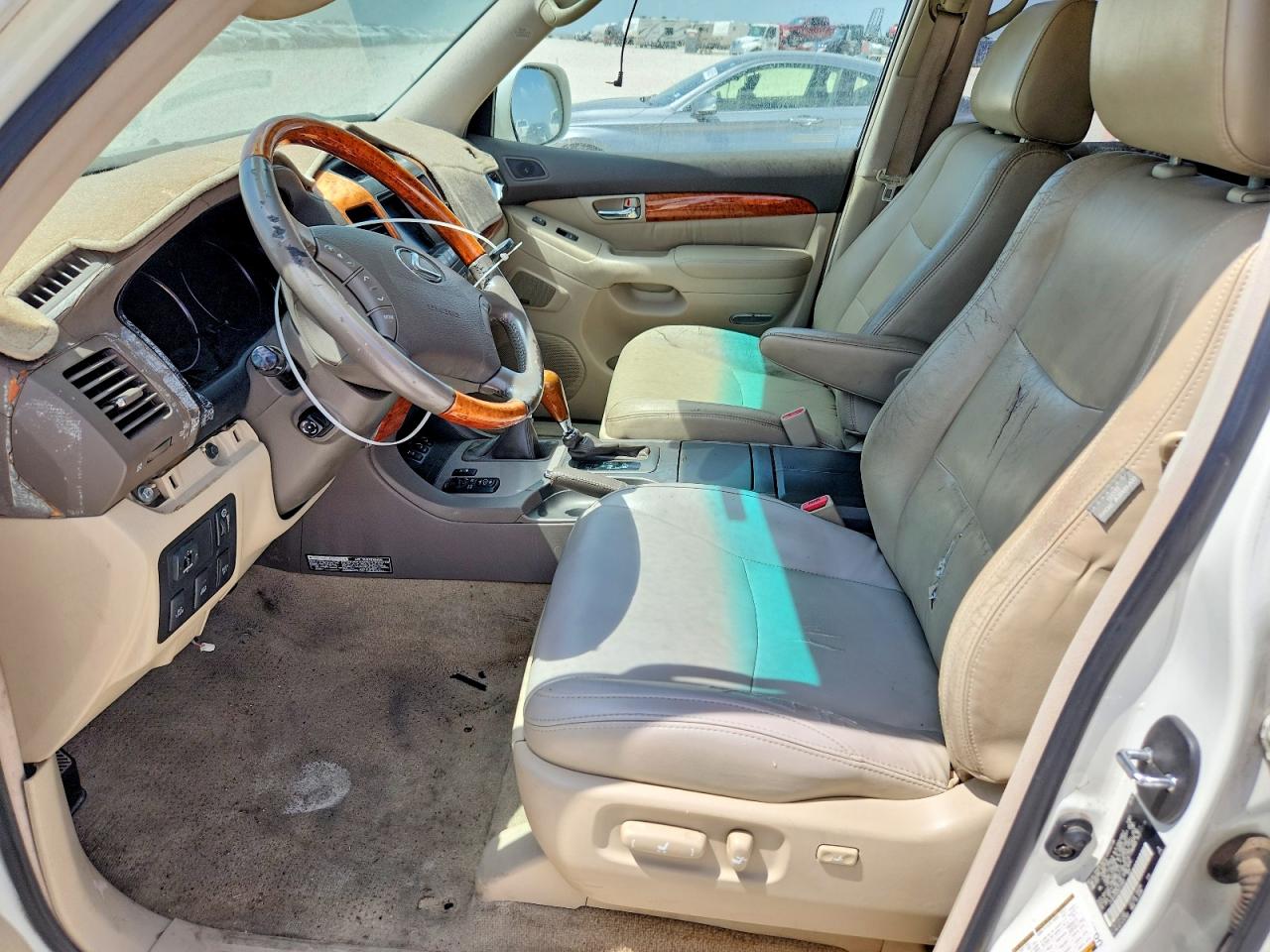 2006 Lexus Gx 470 White vin: JTJBT20X260122891