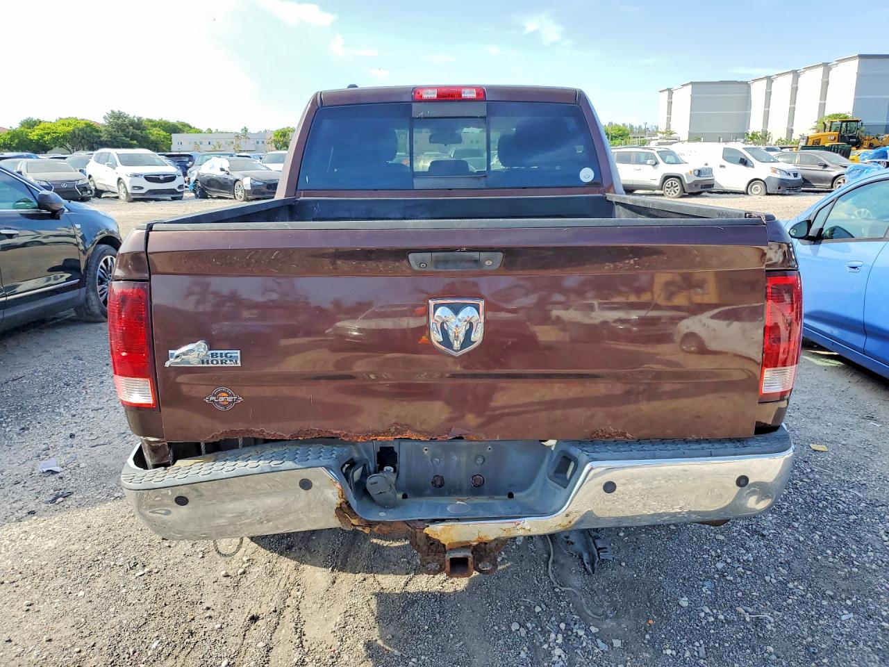 2013 Ram 1500 Slt Темно-бордовый vin: 1C6RR6LG7DS664094