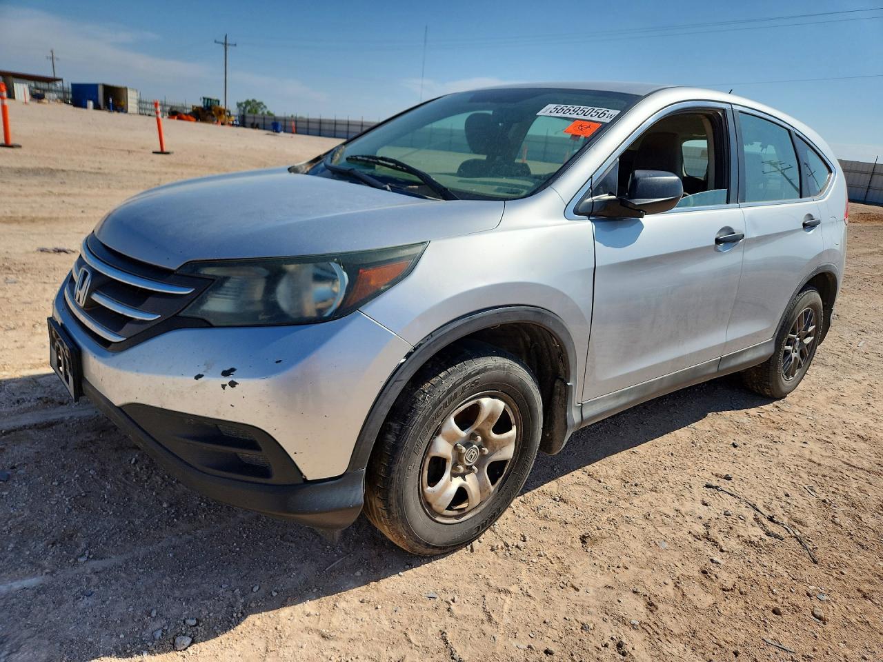 2014 Honda Cr-v Lx Silver vin: 3CZRM3H39EG710121