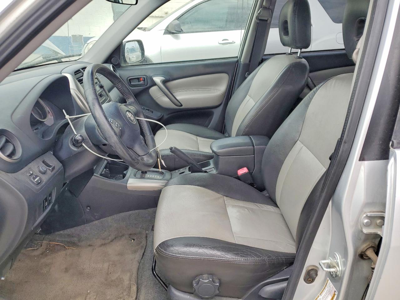 2004 Toyota Rav4 Base Silver vin: JTEGD20V740023254
