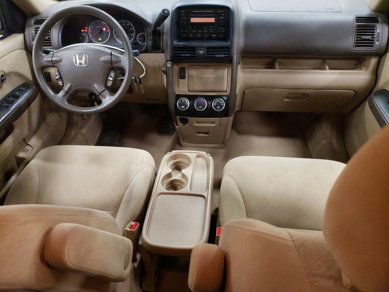 2005 Honda Cr-v Ex Tan vin: JHLRD78835C062788